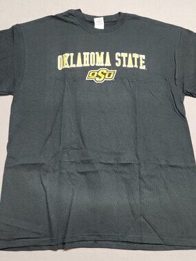Gildan Ultra Cotton Oklahoma State Cowboys Osu Logo T Shirt Adult XL 167